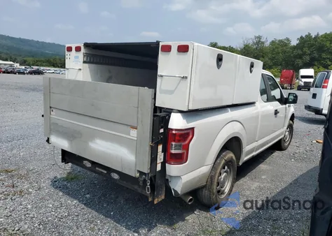 2018 Ford F150 Super Cab из США, поврежденный, VIN 1FTEX1C54JKE81892
